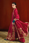 Royal Elegance – Premium Raw Silk Embroidered 3-Piece Suit | Ready To Wear