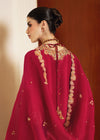 Royal Elegance – Premium Raw Silk Embroidered 3-Piece Suit | Ready To Wear