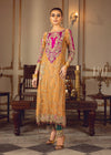 03-Piece Mustard Festive Organza Ensemble - Ready To Wear