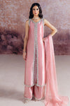 03-Piece Pink Tissue Ensemble - Ready To Wear