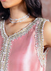 03-Piece Pink Tissue Ensemble - Ready To Wear