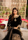 Chiffon Sequin Embroidered Garara Suit – Ready to Wear