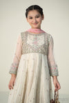Chiffon Flare Suit With Embroidered Koti & Chiffon Dupatta | Ready To Wear