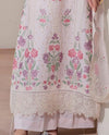 03-Piece Lawn Suit With Organza Dupatta | Ready To Wear