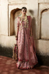 03-Piece Heavy Embroidered Organza With Chiffon Dupatta - Ready To Wear