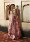 03-Piece Heavy Embroidered Organza With Chiffon Dupatta - Ready To Wear