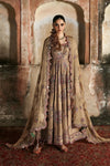 03-Piece Heavy Embroidered Korean Rawsilk With Chiffon Dupatta - Ready To Wear