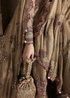 03-Piece Heavy Embroidered Korean Rawsilk With Chiffon Dupatta - Ready To Wear