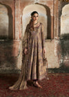 03-Piece Heavy Embroidered Korean Rawsilk With Chiffon Dupatta - Ready To Wear