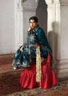03-Piece Embroidered Organza With Chiffon Dupatta - Ready To Wear