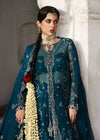 03-Piece Embroidered Organza With Chiffon Dupatta - Ready To Wear