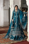 03-Piece Embroidered Organza With Chiffon Dupatta - Ready To Wear
