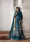 03-Piece Embroidered Organza With Chiffon Dupatta - Ready To Wear