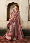 03-Piece Heavy Embroidered Organza With Chiffon Dupatta - Ready To Wear