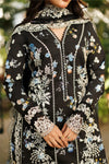 03-Piece Embroidered Printed Lawn Suit With Crinkle Chiffon Dupatta | Ready To Wear